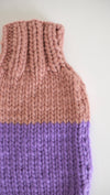 The Hot Water Bottle Cover  - Pink and Violet