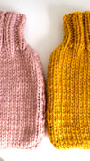 The Hot Water Bottle Cover  - Mustard