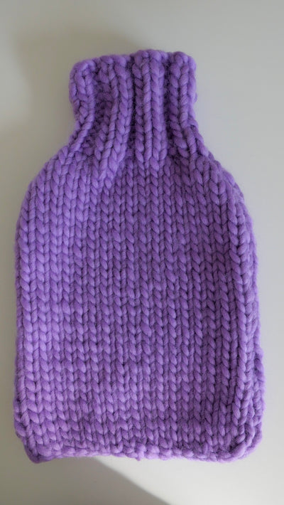 The Hot Water Bottle Cover  - Violet