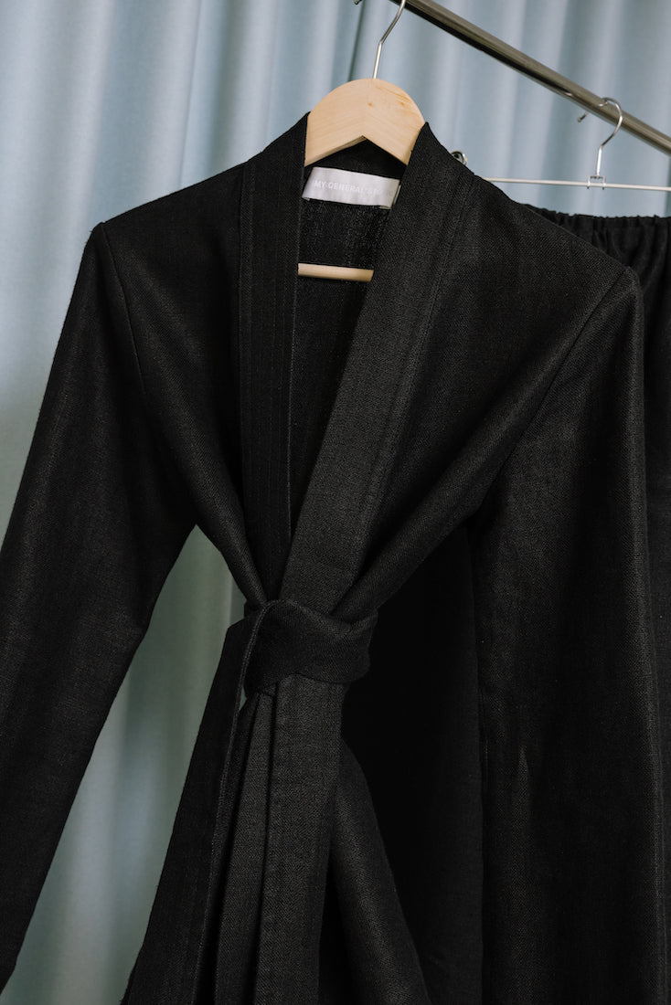 The Linen Kimono Jacket