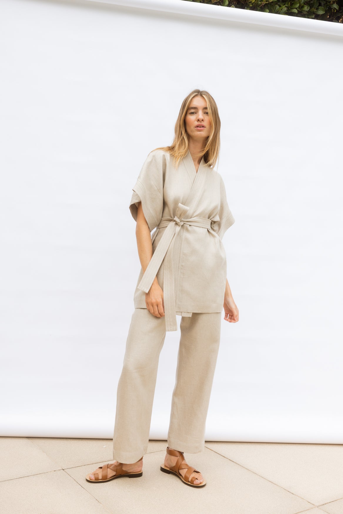 The Travel Pant - Natural