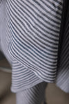 The Wrap - Navy and White Stripe