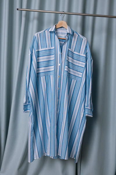 The Beach Shirt - Resort Stripe