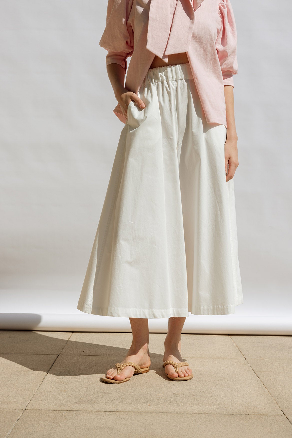 The Atelier Pant - White