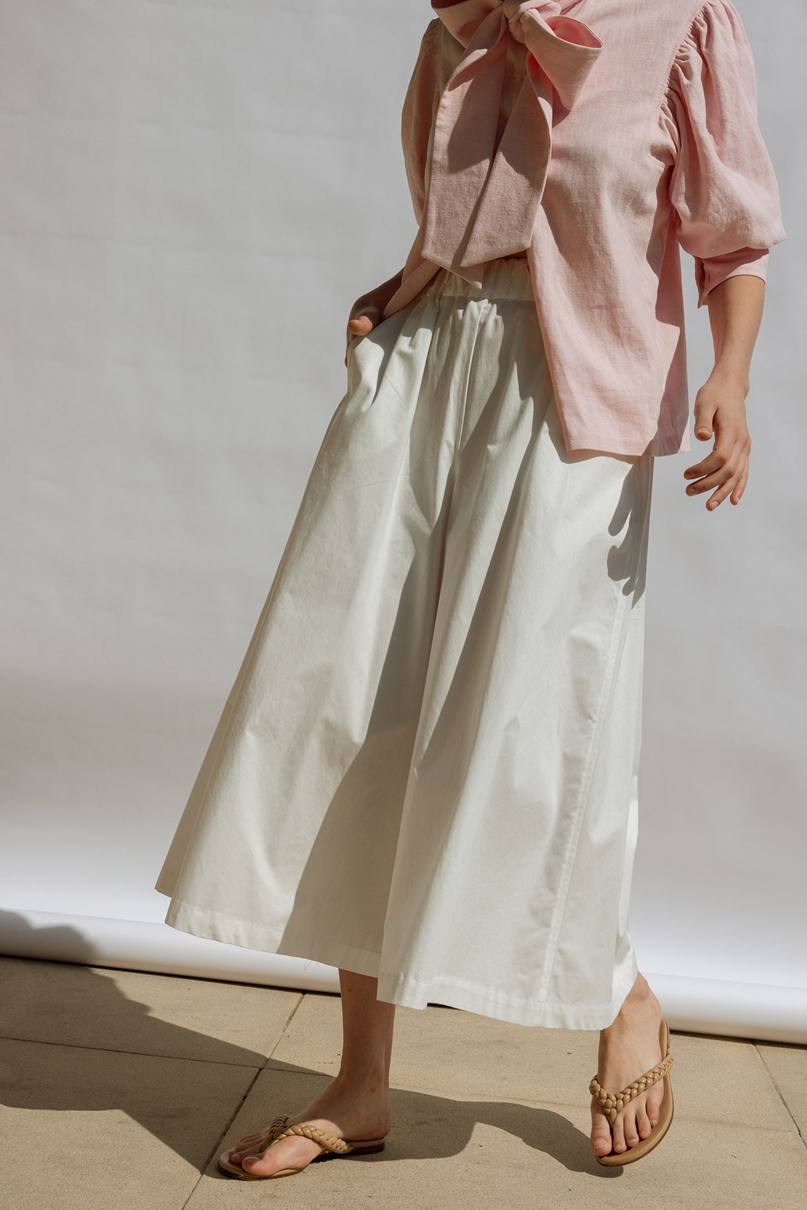 The Atelier Pant - White