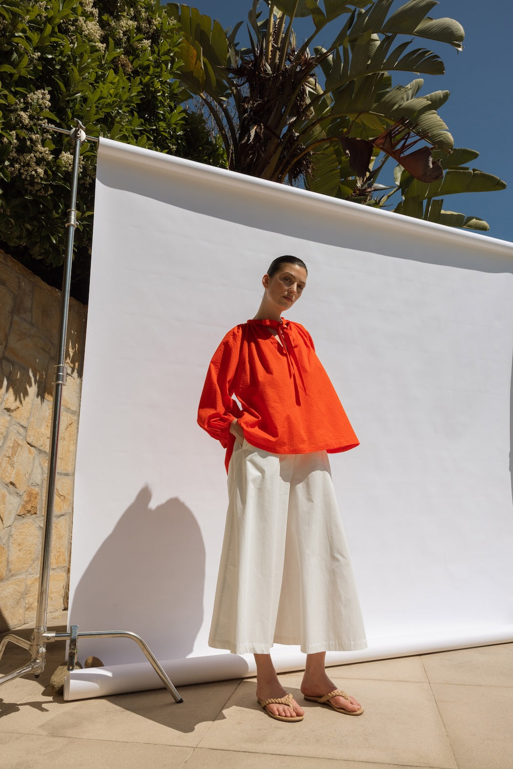 The Atelier Pant - White