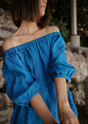 The Gypsy Top - Cobalt Blue