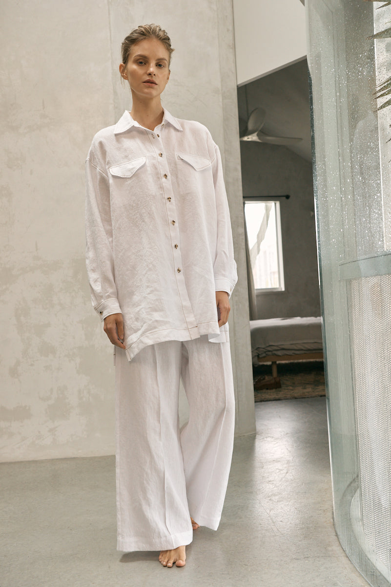 The Social Shirt - White